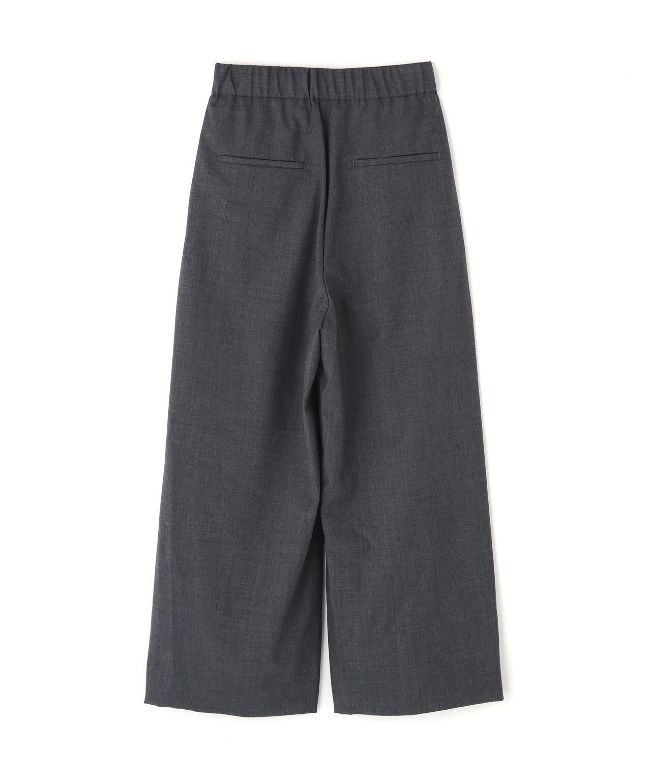 た*2様 ATON | Wool Saxony Wide Tapered Pan WOOL SAXONY WIDE TAPERED PANTS - WUNDER