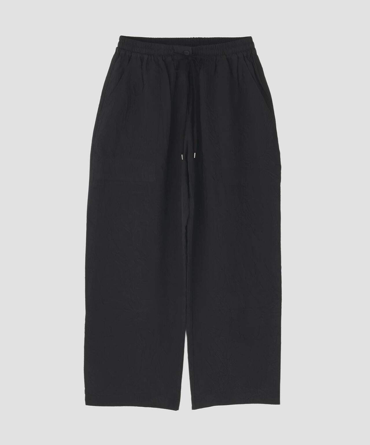STUDIO NICHOLSON / CRUSHED VISCOSE ELASTICATED WAIST PANT
