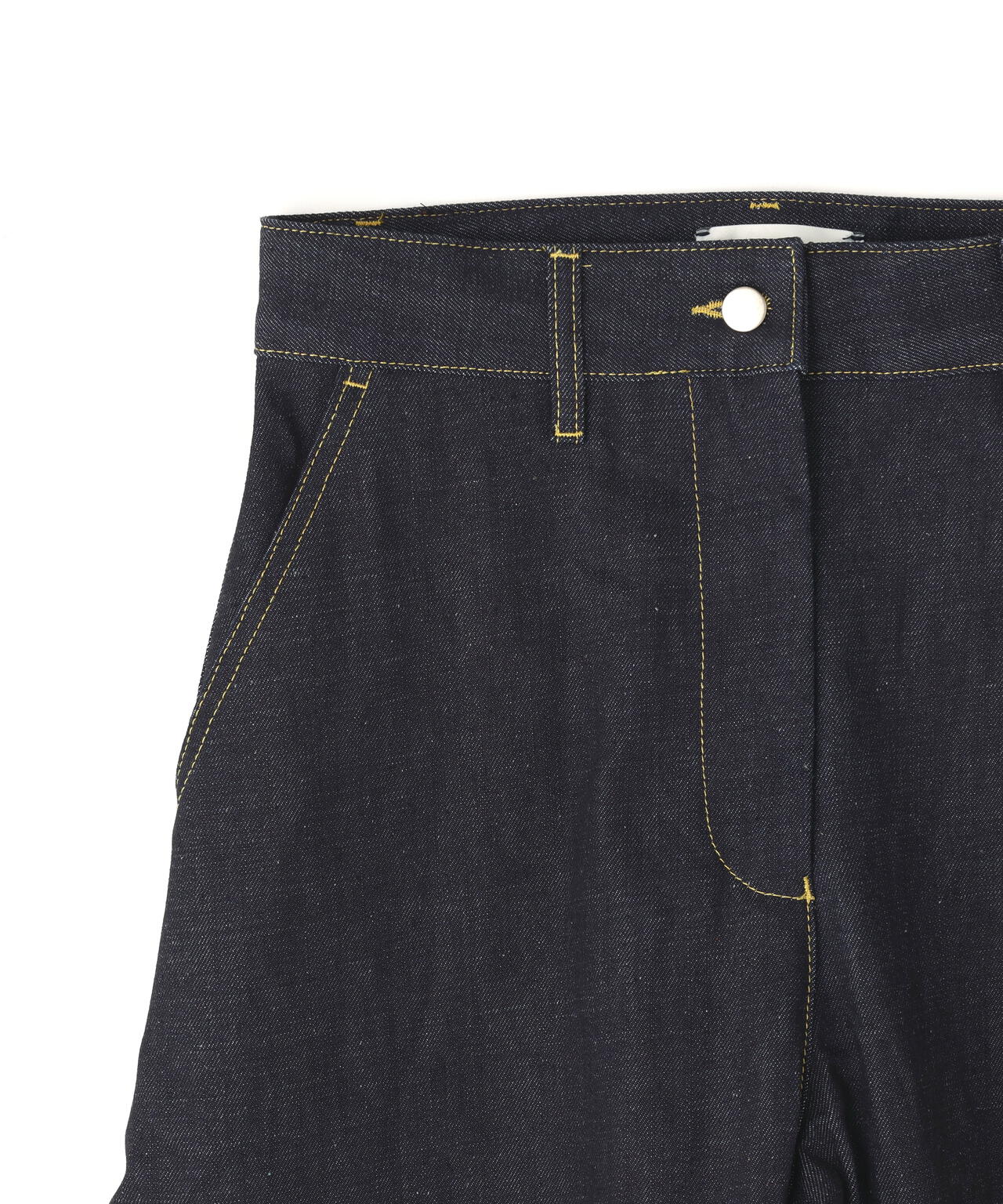 STUDIO NICHOLSON / RECYCLED DENIM WIDE CROP PANT