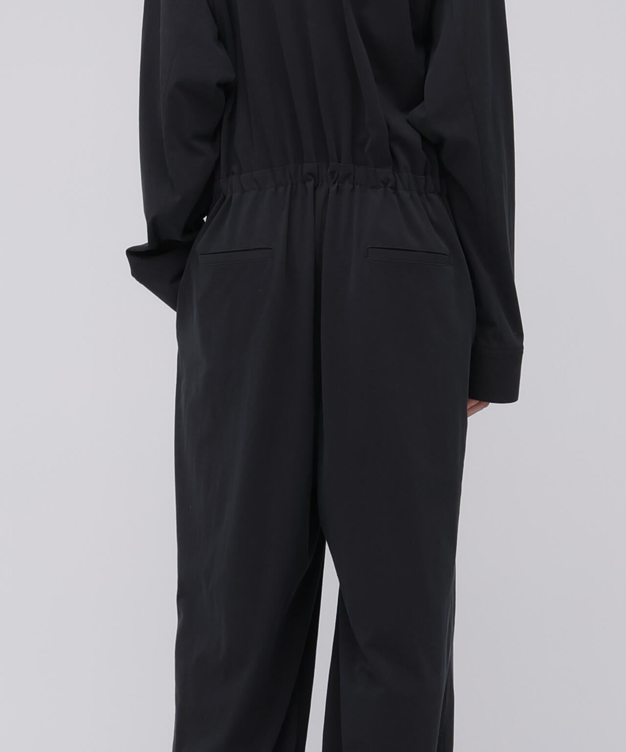 ATON / FRESCA PLATE NUBUCK OVERSIZED JUMPSUIT | THE LIBRARY（ザ