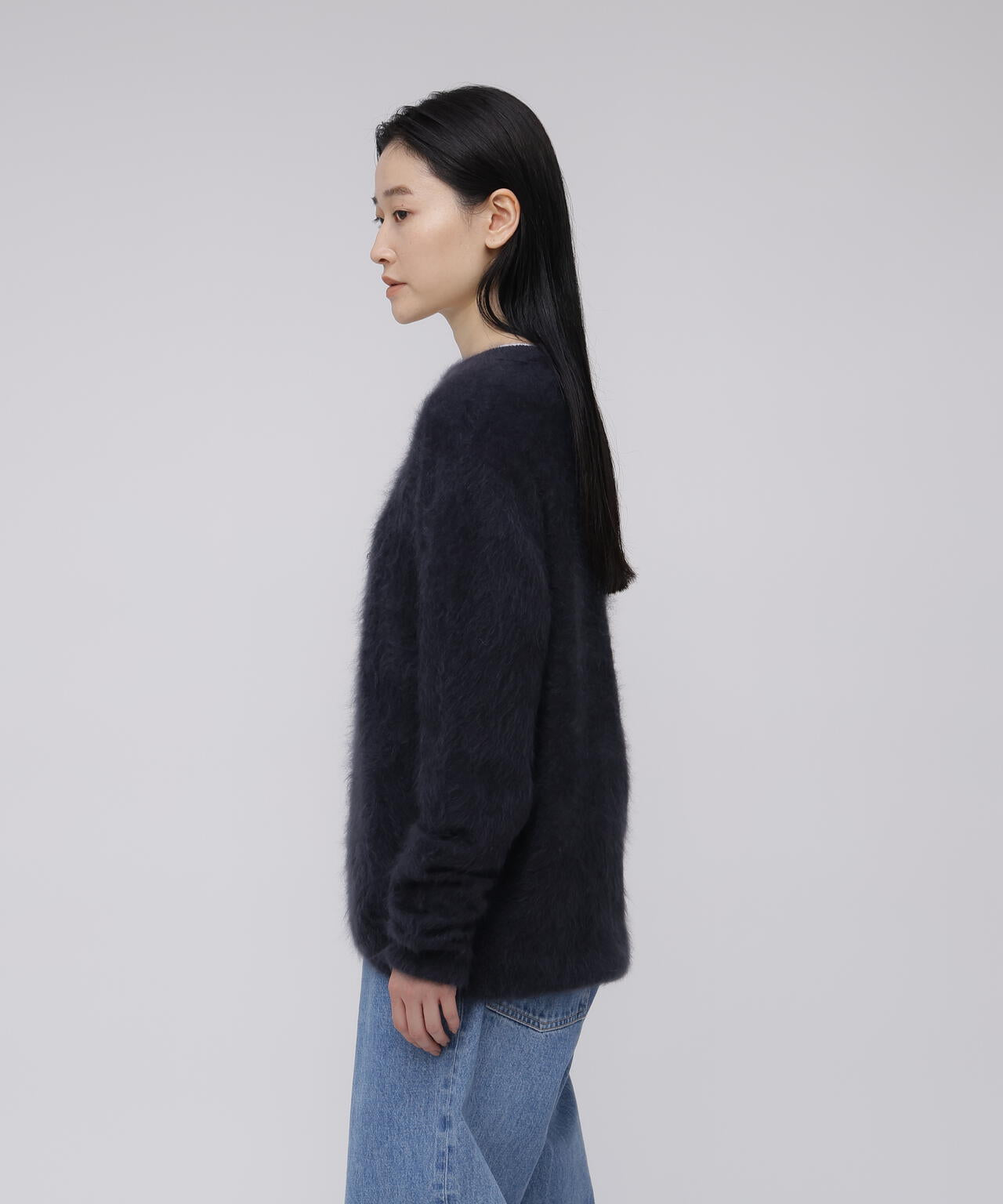 ATON / ROYAL CASHMERE FUR CREWNECK SWEATER | THE LIBRARY（ザ