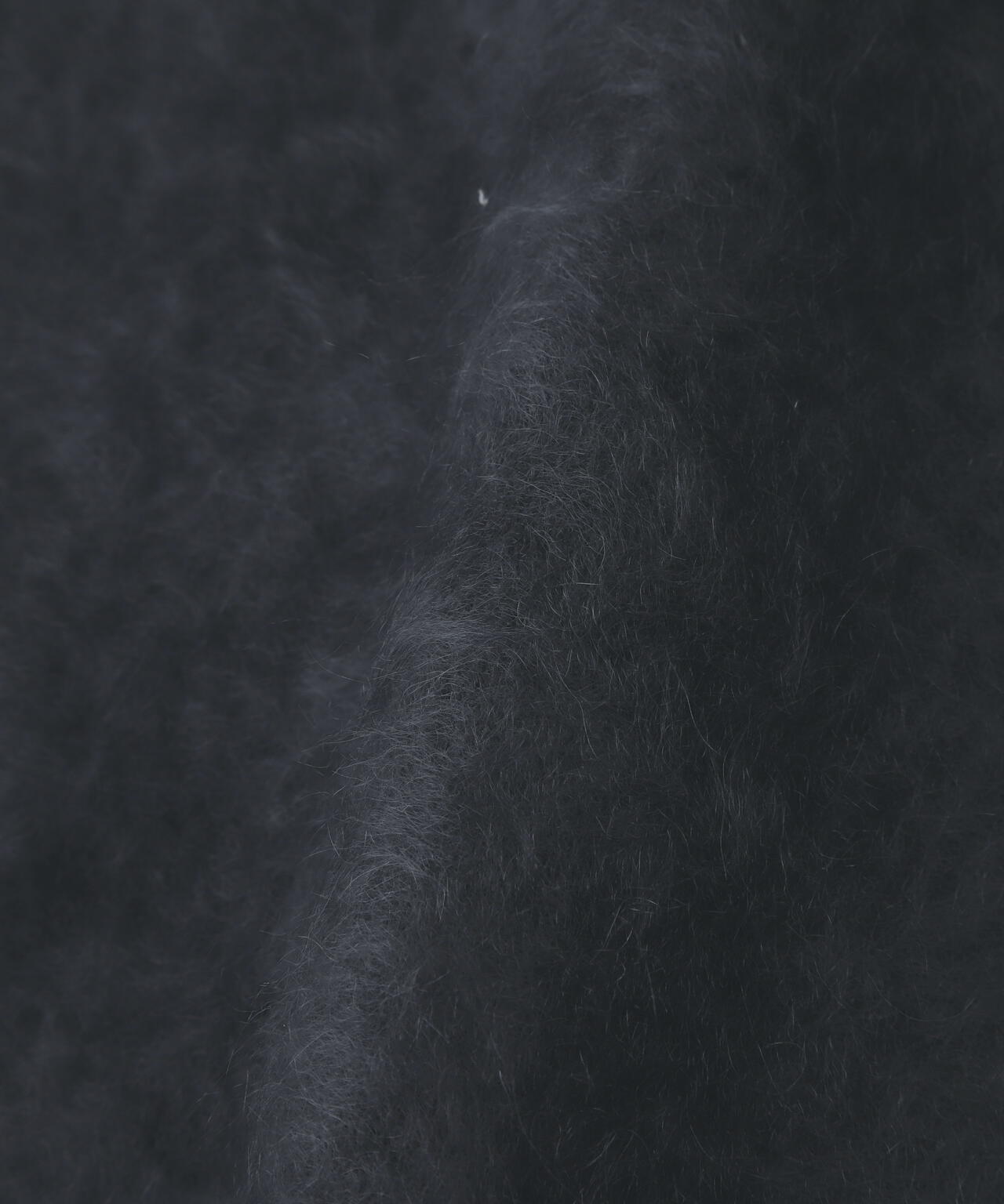 ATON FUR CASHMERE C/N PULLOVER ブラック サイズ4 ATON / ROYAL CASHMERE FUR CREWNECK SWEATER | THE LIBRARY（ザ