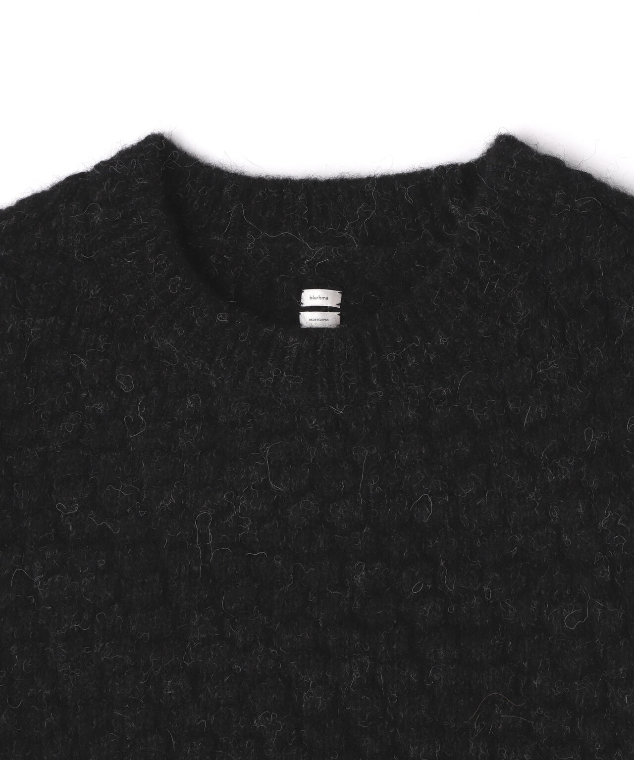 blurhms / BABY ALPACA KNIT PULL OVER | THE LIBRARY（ザ ライブ