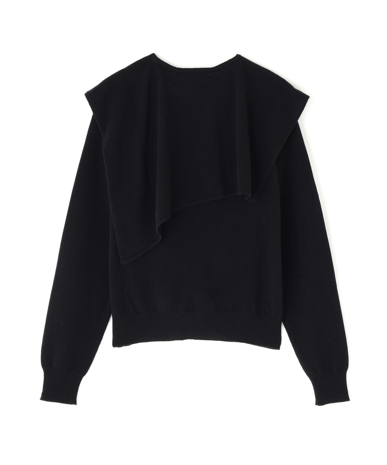 Cristaseya / FLANNEL SAILOR COLLAR SWEATER