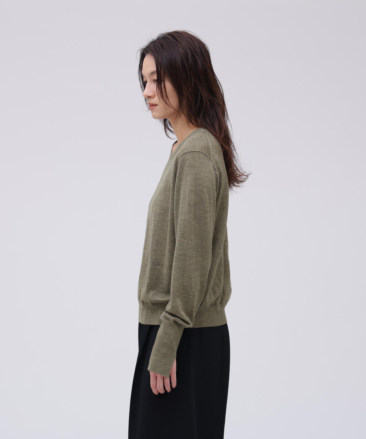 SAYAKA DAVIS / CASHMERE PULLOVER | THE LIBRARY（ザ ライブラリー