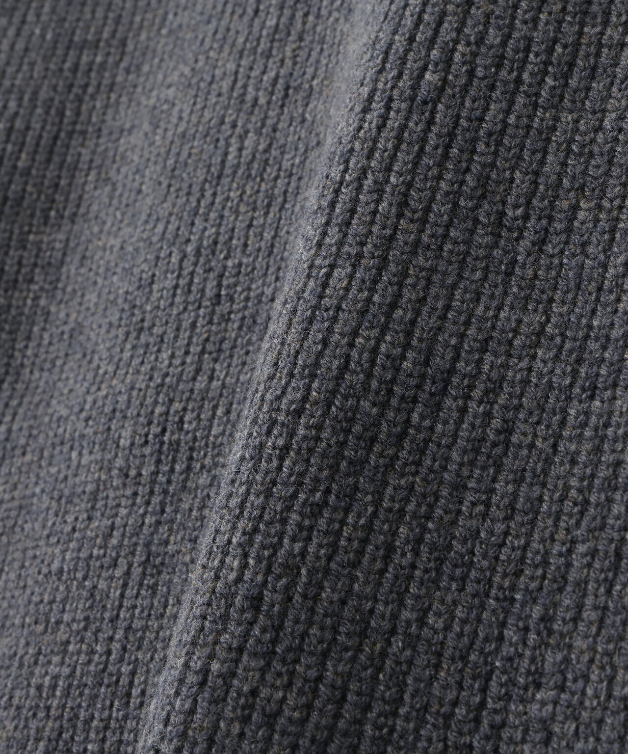 別注]STUDIO NICHOLSON / LAMBSWOOL RIB POLO COLLAR JUMPER | THE
