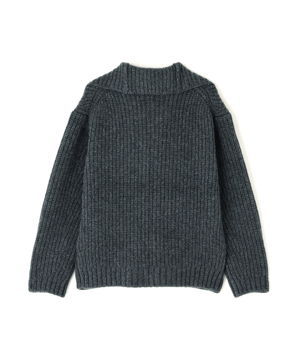 ATON / WOOL CASHMERE ALPACA ZIPPER CARDIGAN | THE LIBRARY（ザ