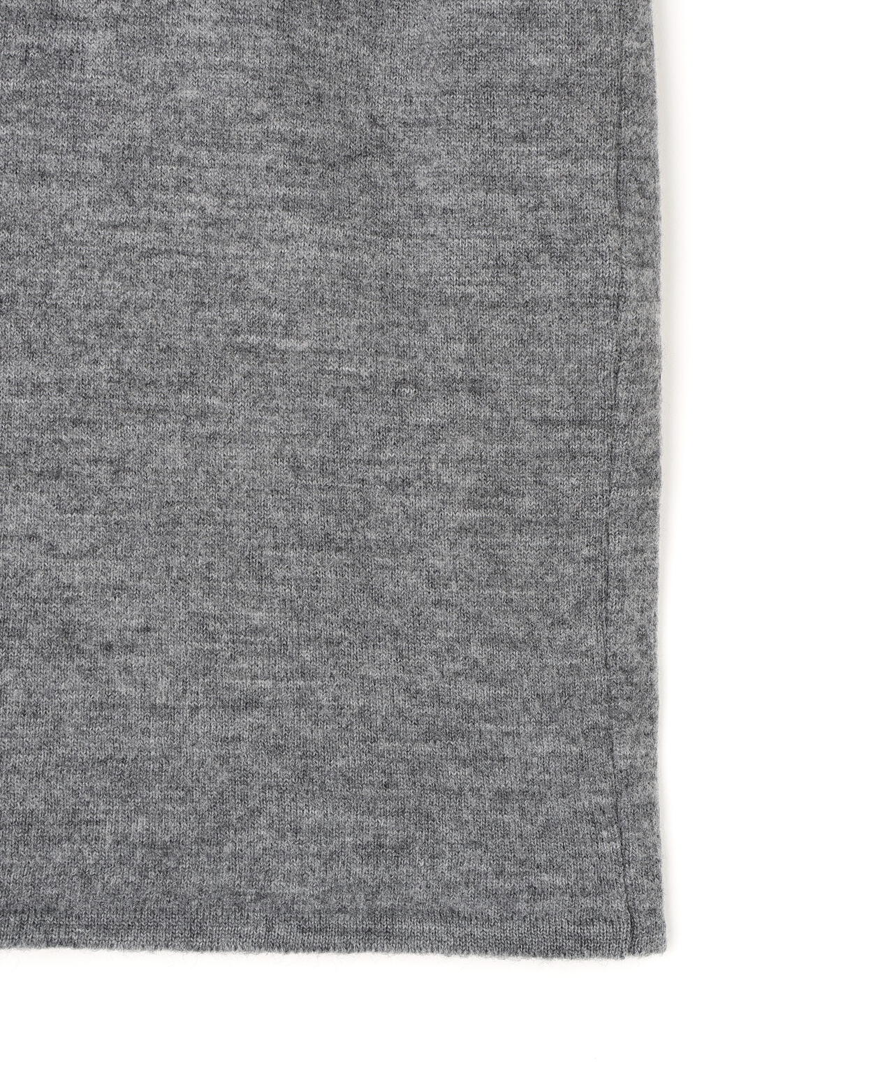 ATON / MERINO COLLEGE KNIT KNIT SHIRT