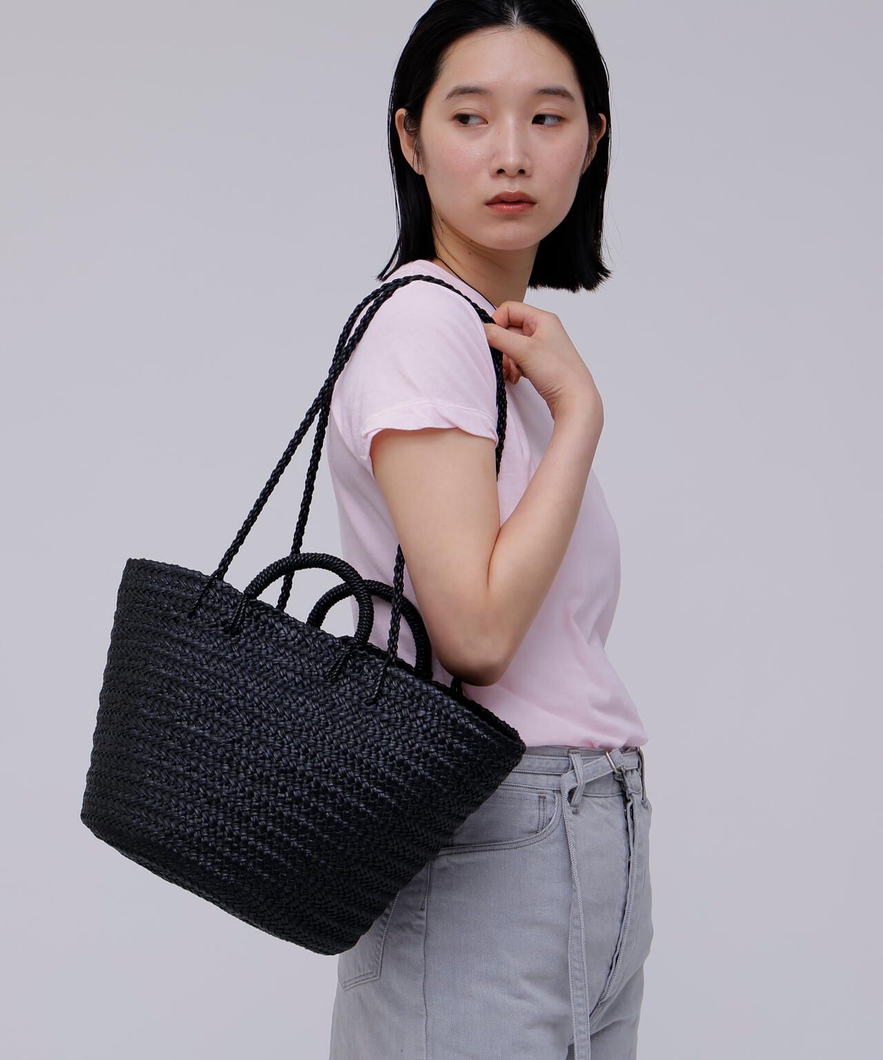【美品✨】Aeta BASKET M +SHOULDER レザーカゴバッグ Aeta / BASKET M + SHOULDER | THE LIBRARY（ザ ライブラリー