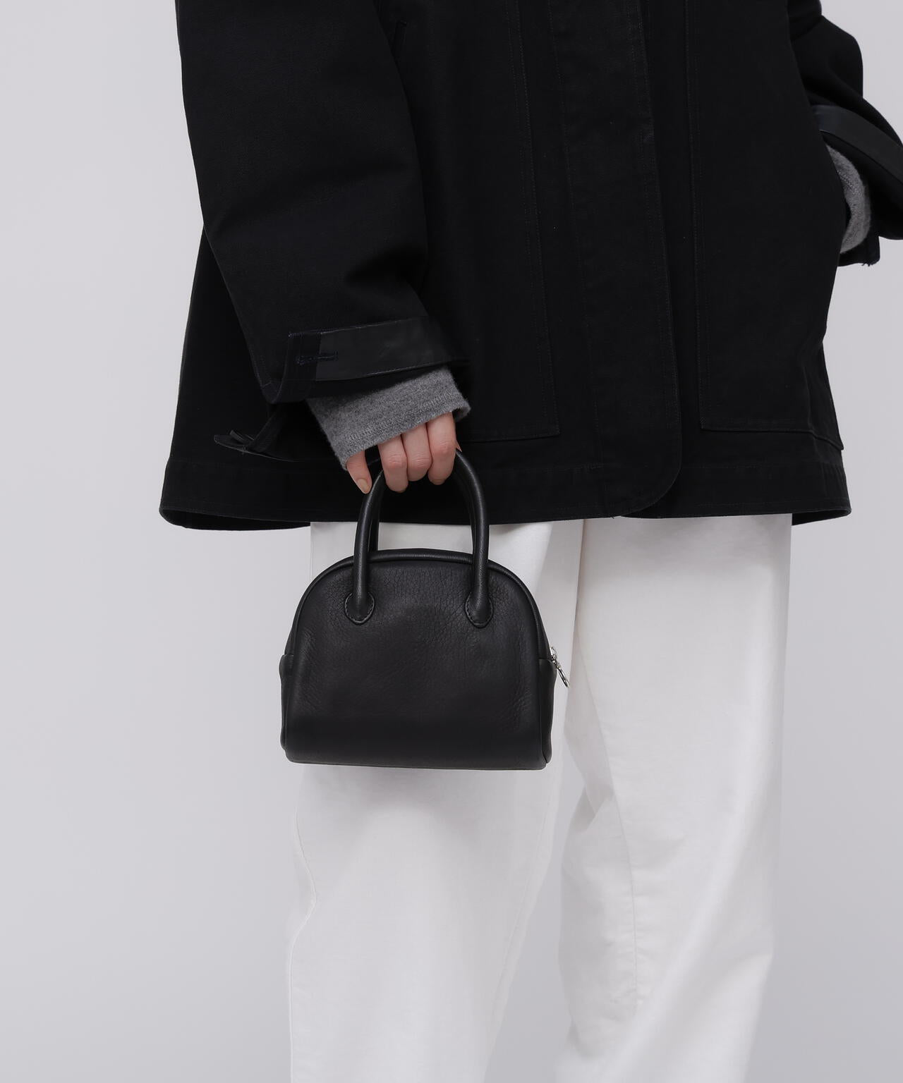 美品 Aeta アエタ BOSTON S レザー ミニ ボストン ハンド バッグ Aeta アエタ ディアレザー ボストン ミニ ショルダー バッグ