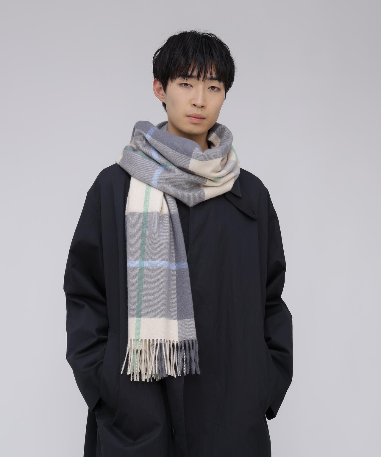 小物 JOSHUA ELLIS 19-20AW CPG50717 Joshua Ellis / Plaid(CPG70×190) | THE LIBRARY（ザ ライブラリー