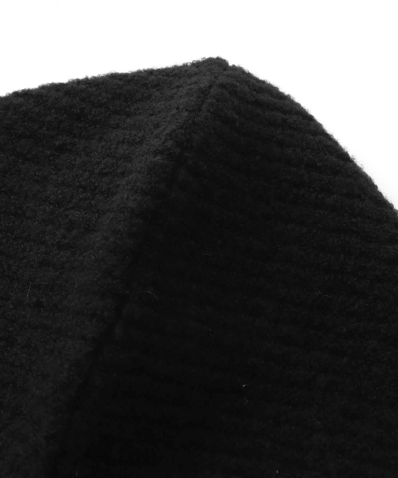 KIJIMA TAKAYUKI ウールニットフード KIJIMA TAKAYUKI / BOUCLE KNIT HOODED SCARF | THE LIBRARY（ザ