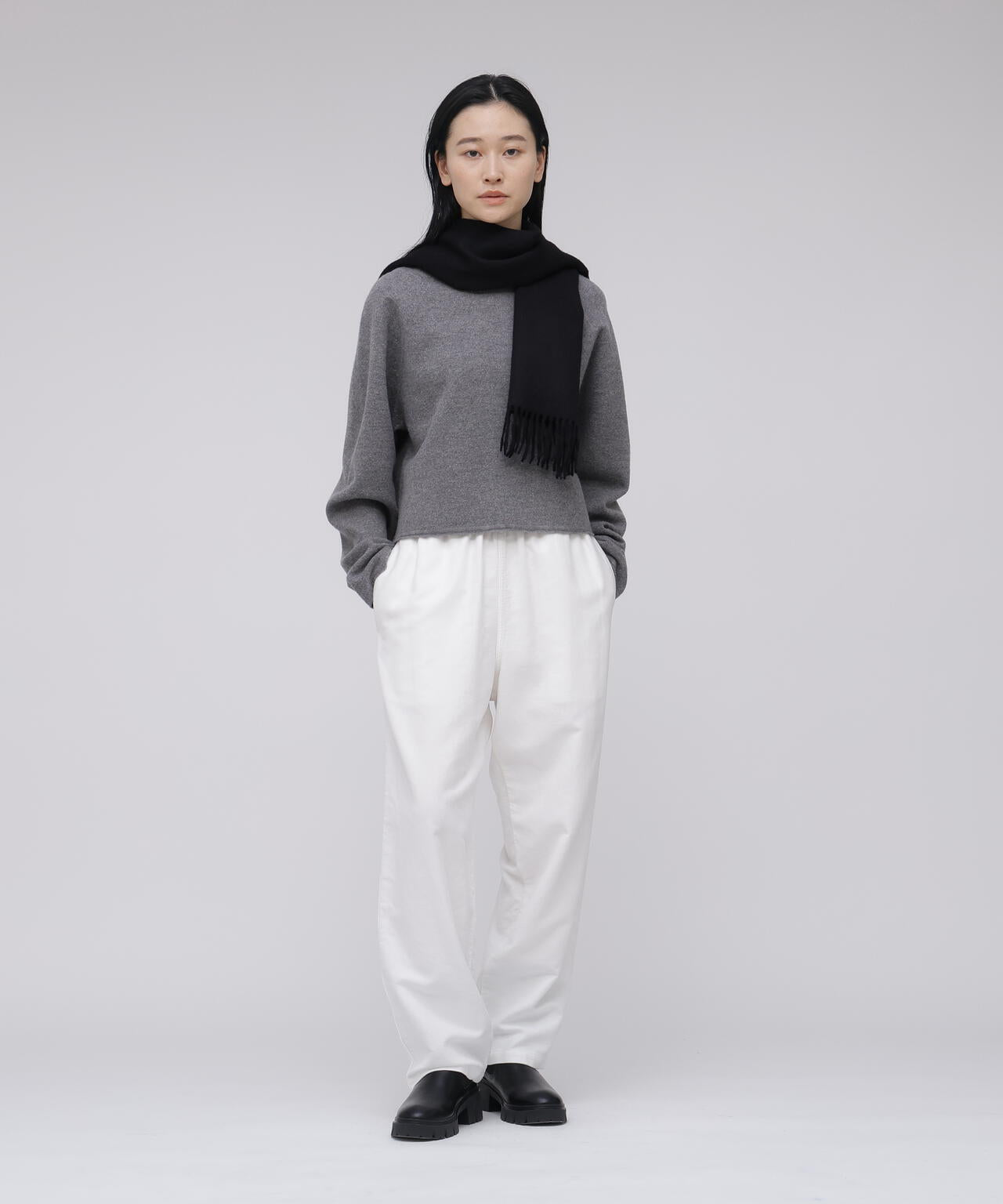 THE INOUE BROTHERS / BRUSHED SCARF | THE LIBRARY（ザ ライブラリー