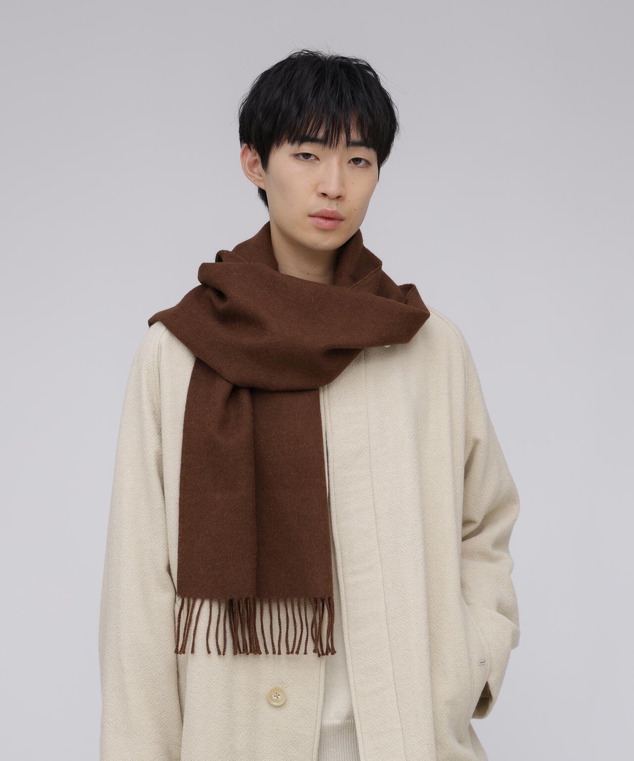THE INOUE BROTHERS / BRUSHED SCARF | THE LIBRARY（ザ ライブラリー