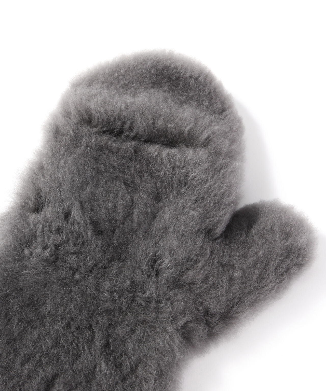 KARL DONOGHUE / CASHMERE SHEARLING MITTENS WITH DETACHABLE STRAP