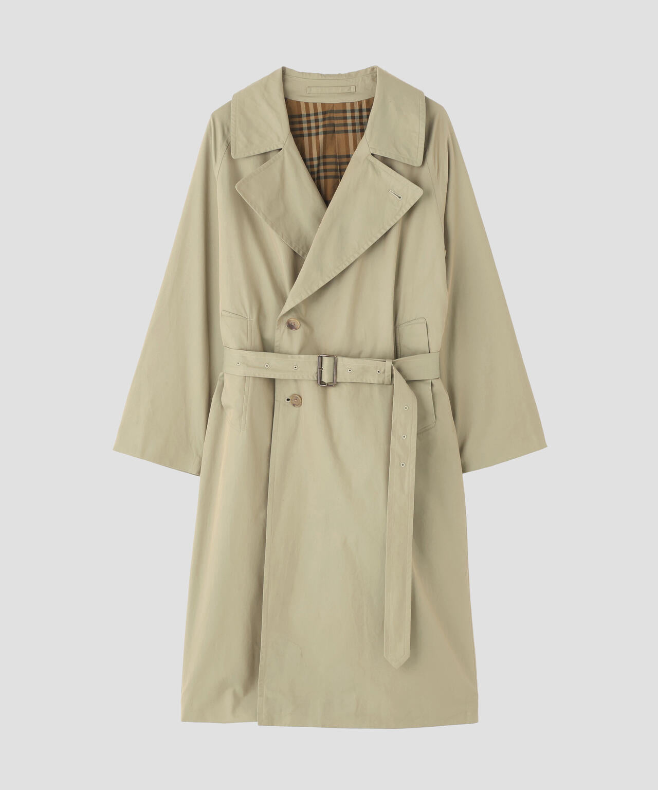 blurhms / COTTON GABARDINE TRENCH COAT | THE LIBRARY（ザ ライブ