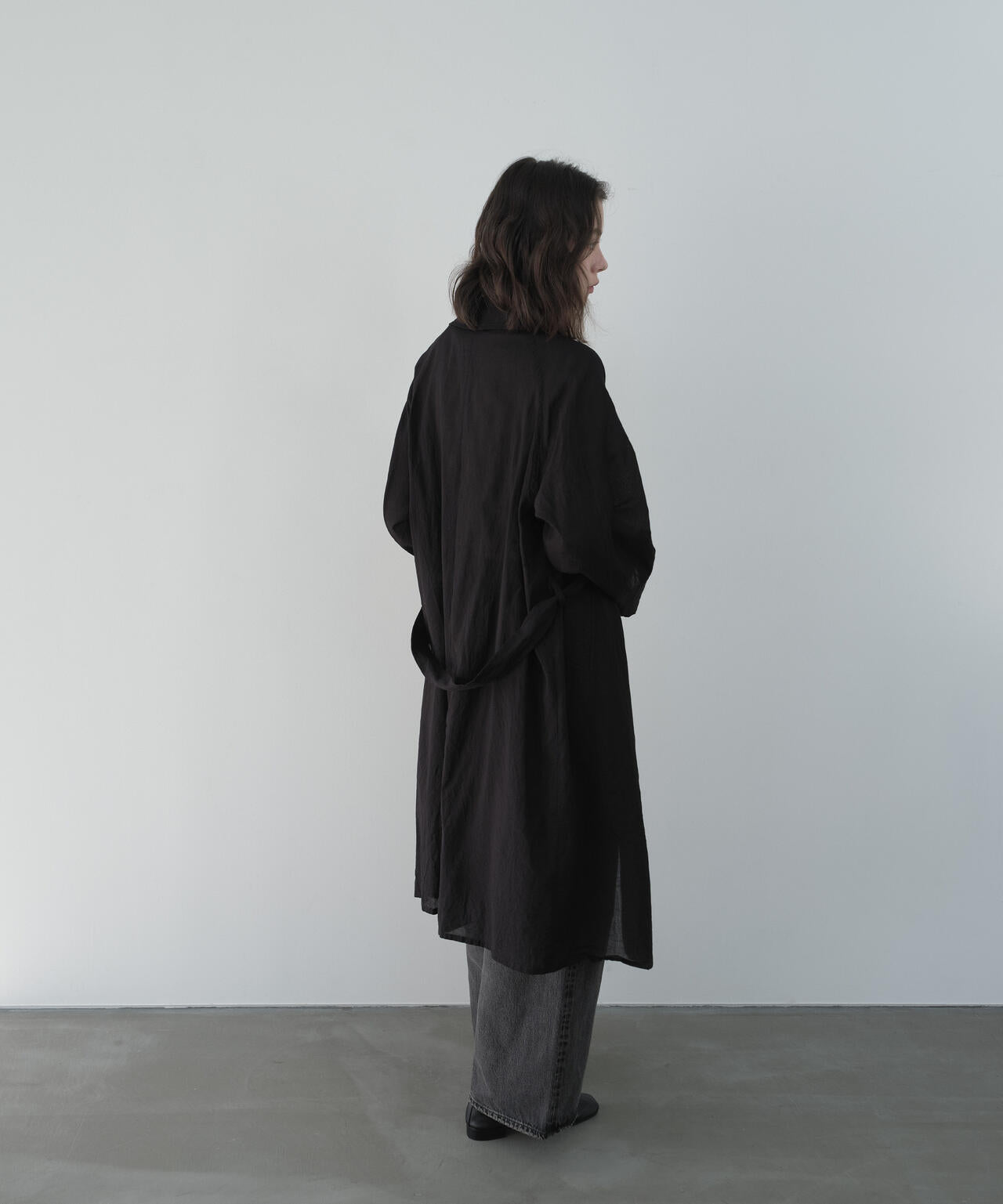 別注]blurhms / SILK-COTTON VOILE LIGHT TRENCH COAT | THE LIBRARY