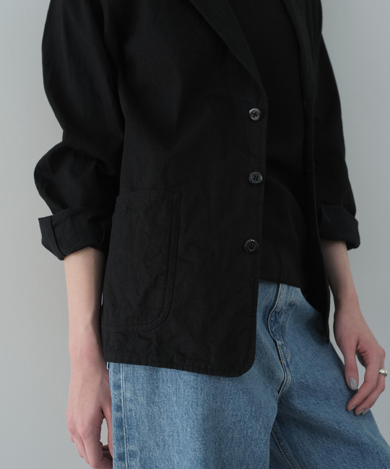 別注]blurhms ROOTSTOCK / LIGHT OZ DENIM WORK 3B JACKET | THE