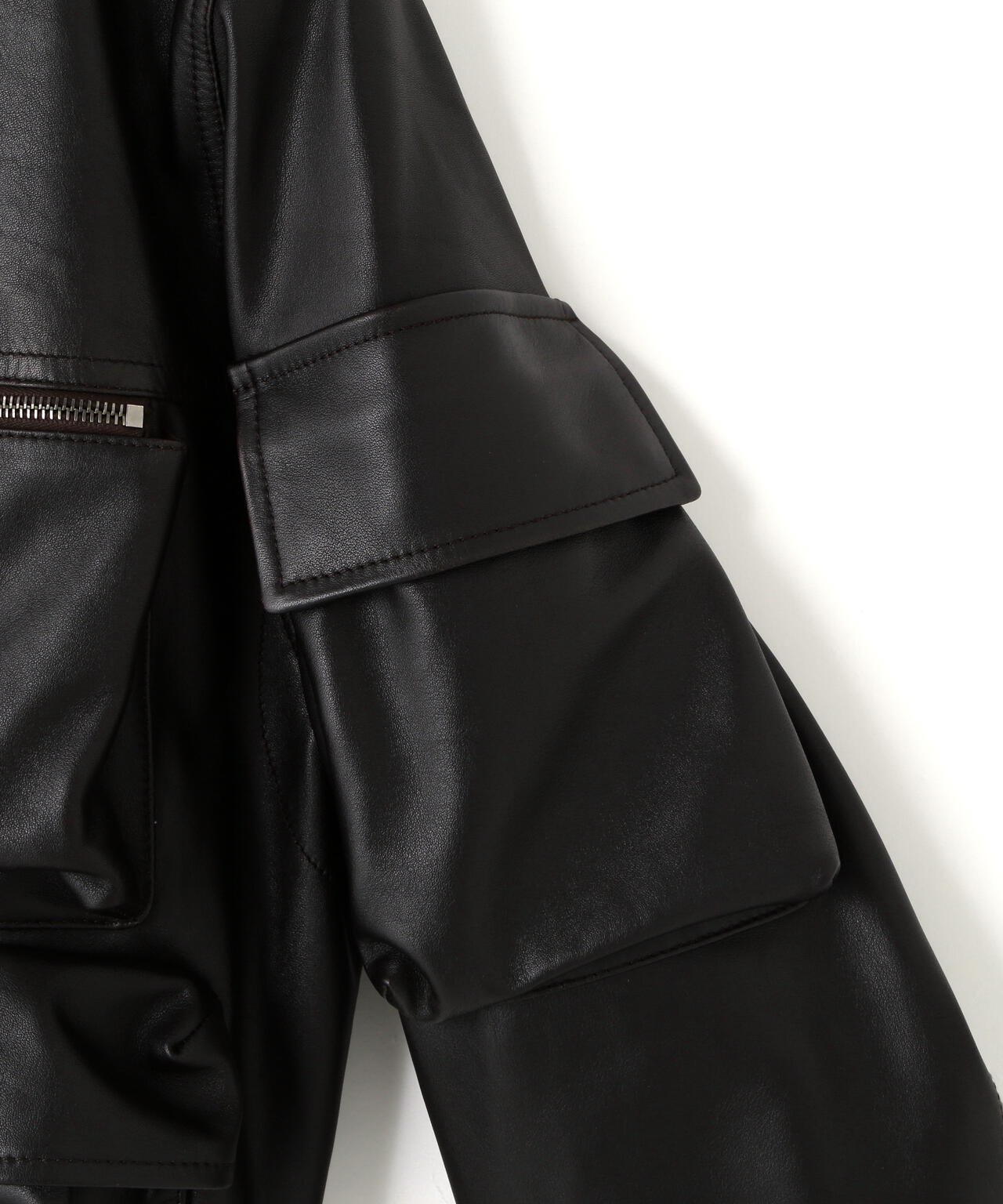 LEMAIRE / LEATHER BLOUSON WITH POCKETS | THE LIBRARY（ザ ライブ