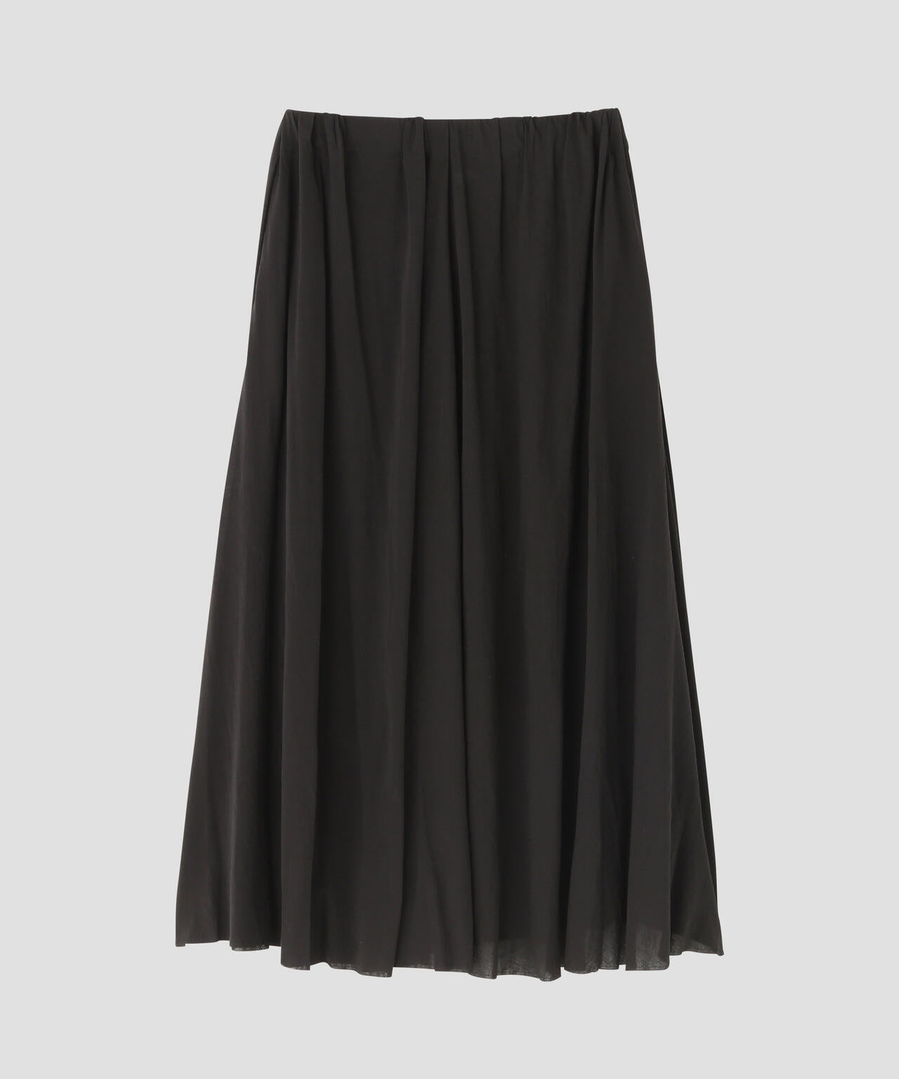 ATON / SHRINK FRESCA JERSEY GATHERED SKIRT | THE LIBRARY（ザ