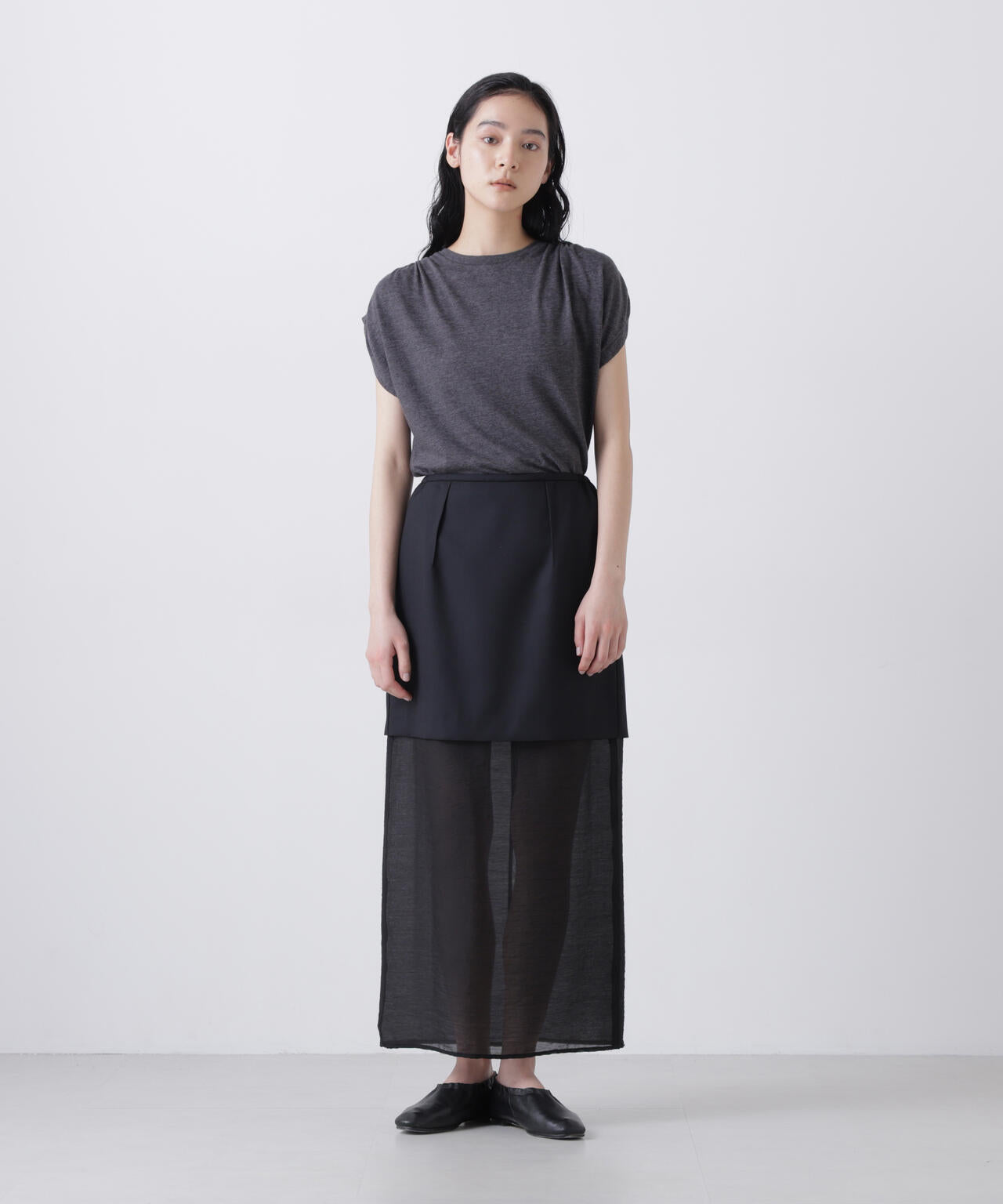 IRENISA / REVERSIBLE TIGHT SKIRT | THE LIBRARY（ザ ライブラリー