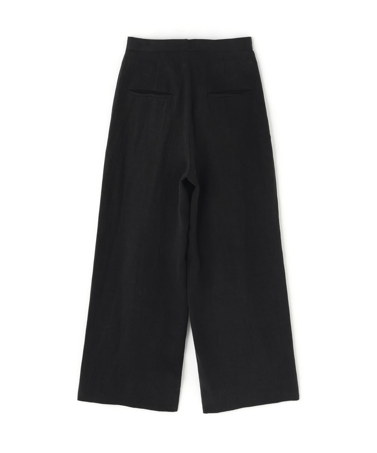 ATON / LINEN TWILL TUCKED EASY PANTS | THE LIBRARY（ザ ライブ