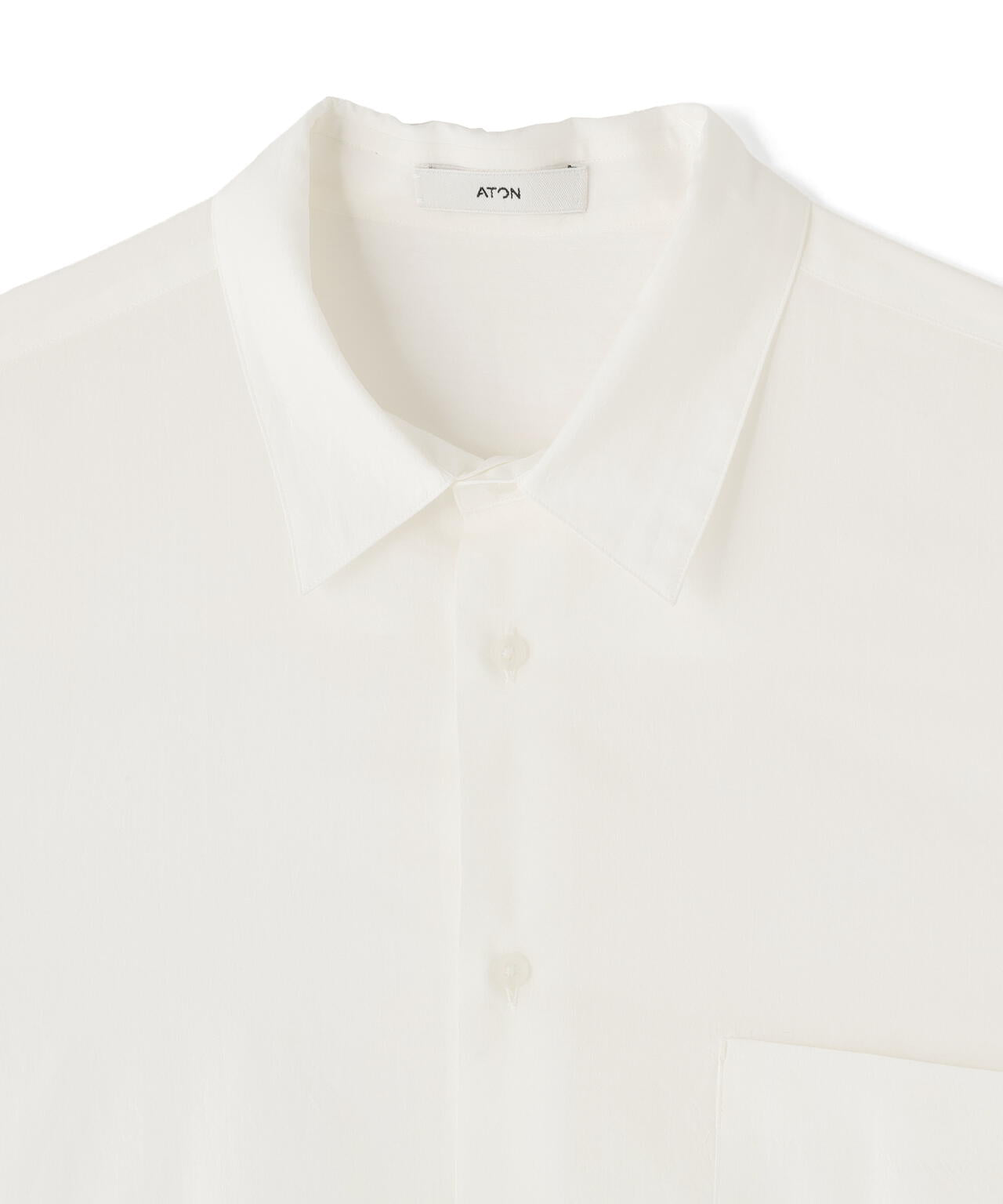 ATON / COTTON SILK STANDARD SHIRT | THE LIBRARY（ザ ライブラリー