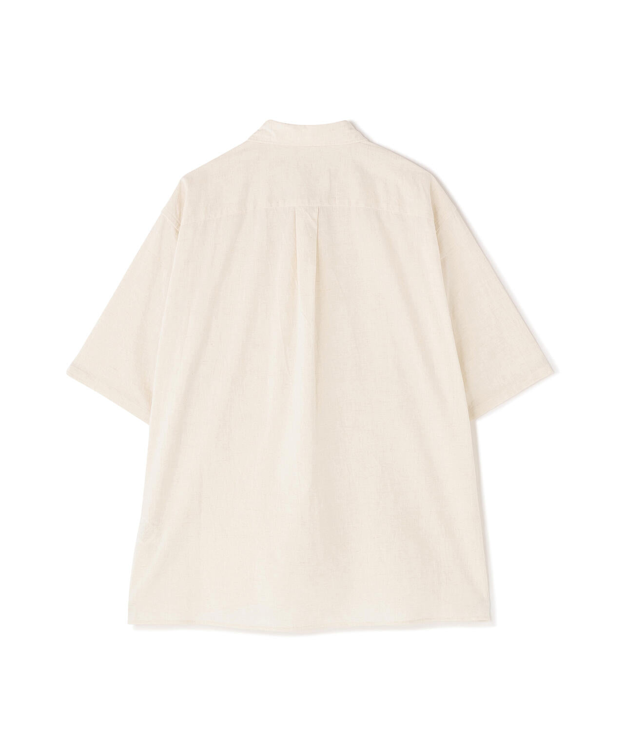 別注]blurhms / COTTON LINEN HALF-SLEEVE SHIRT | THE LIBRARY（ザ