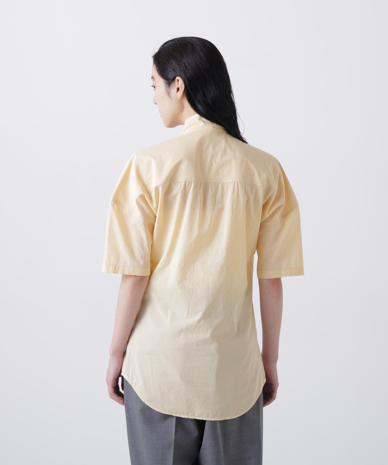 LEMAIRE / SHORT SLEEVE SHIRT WITH FOULARD | THE LIBRARY（ザ ライブ