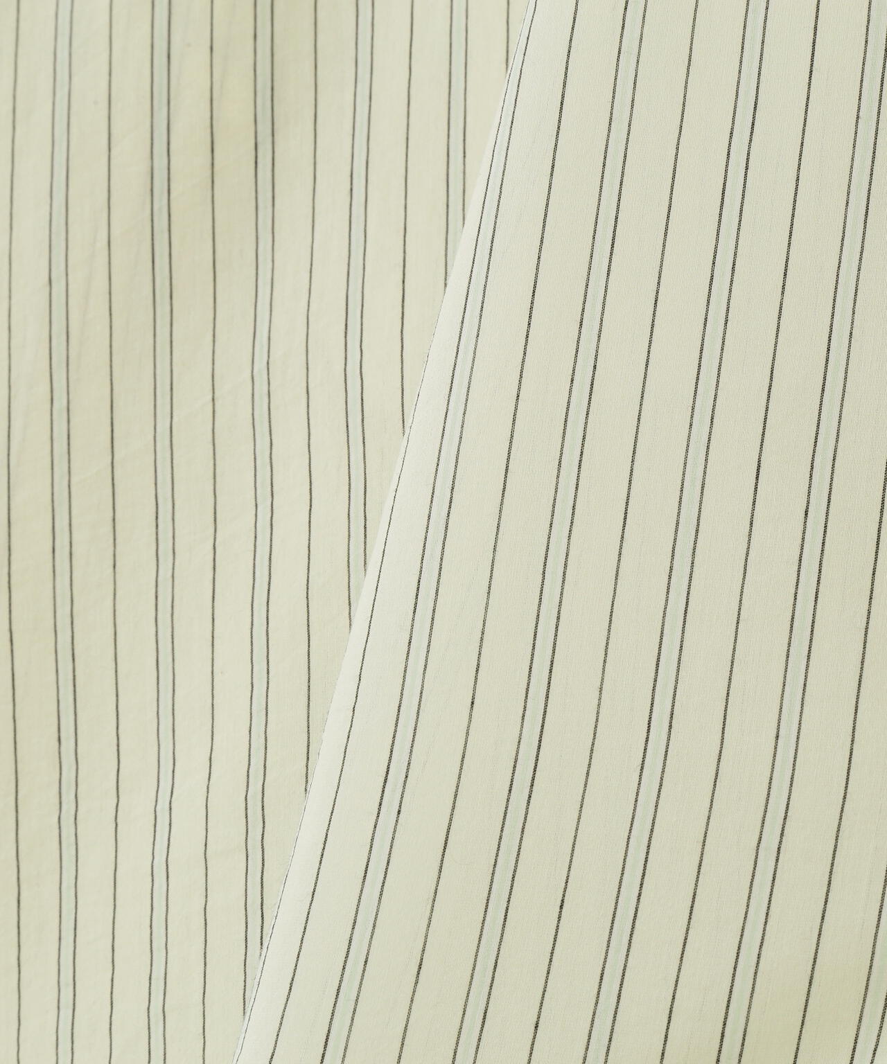 STUDIO NICHOLSON / COTTON SILK STRIPE SHORT SLEEVE SHIRT | THE