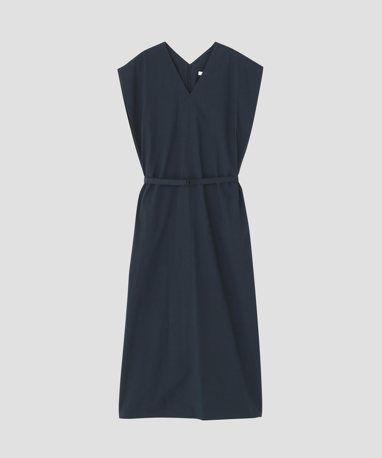 ATON / COTTON BROAD FRENCH SLEEVE DRESS