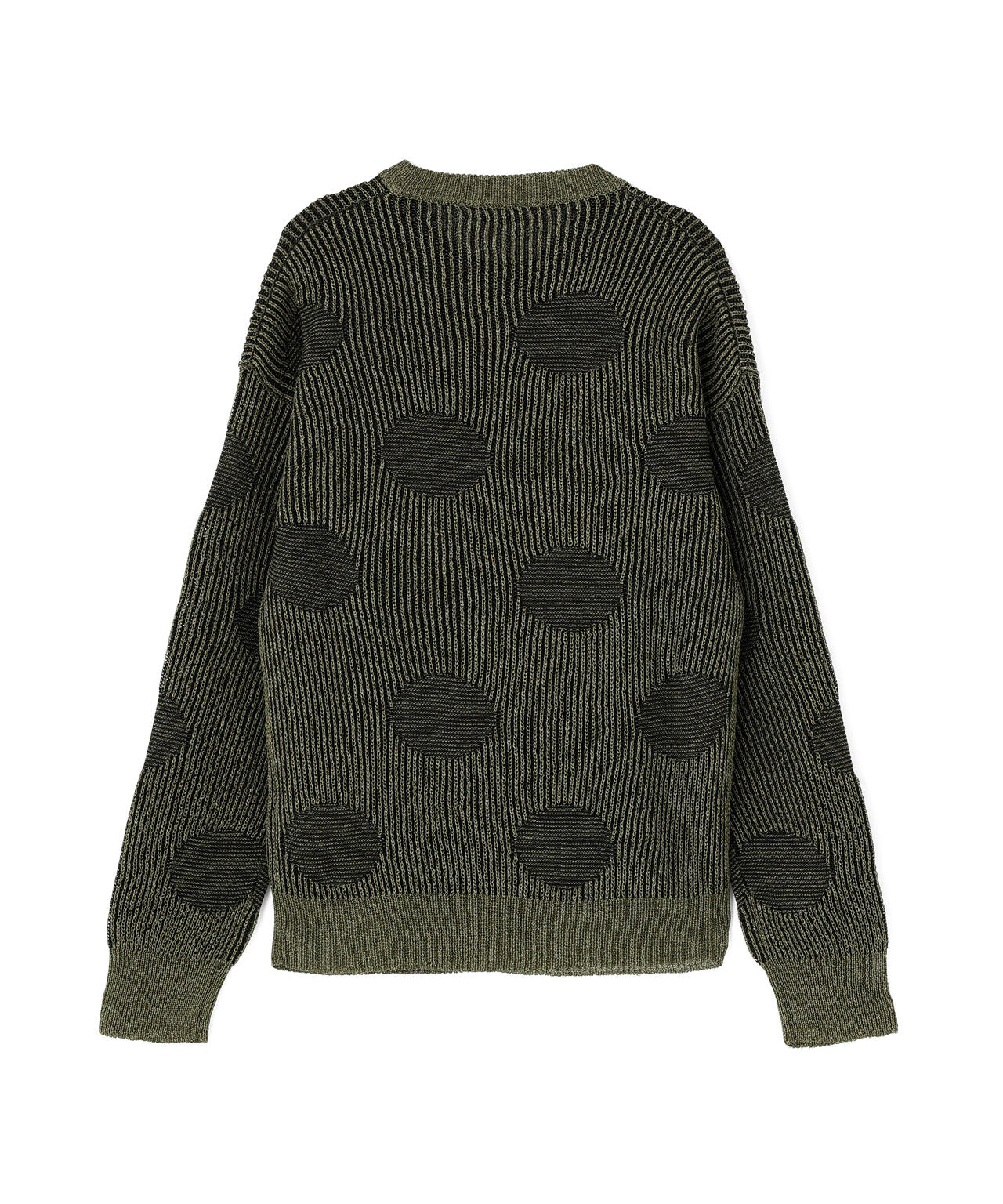 Cristaseya / RIBBED POLKA DOTS WASHI PAPER SWEATER | THE LIBRARY