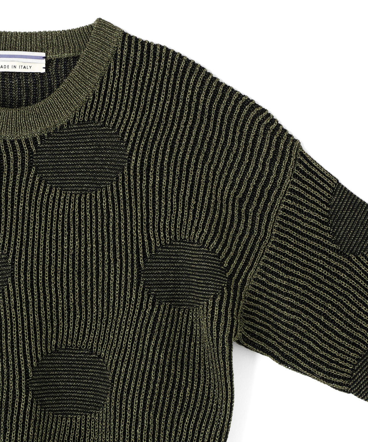 Cristaseya / RIBBED POLKA DOTS WASHI PAPER SWEATER | THE LIBRARY