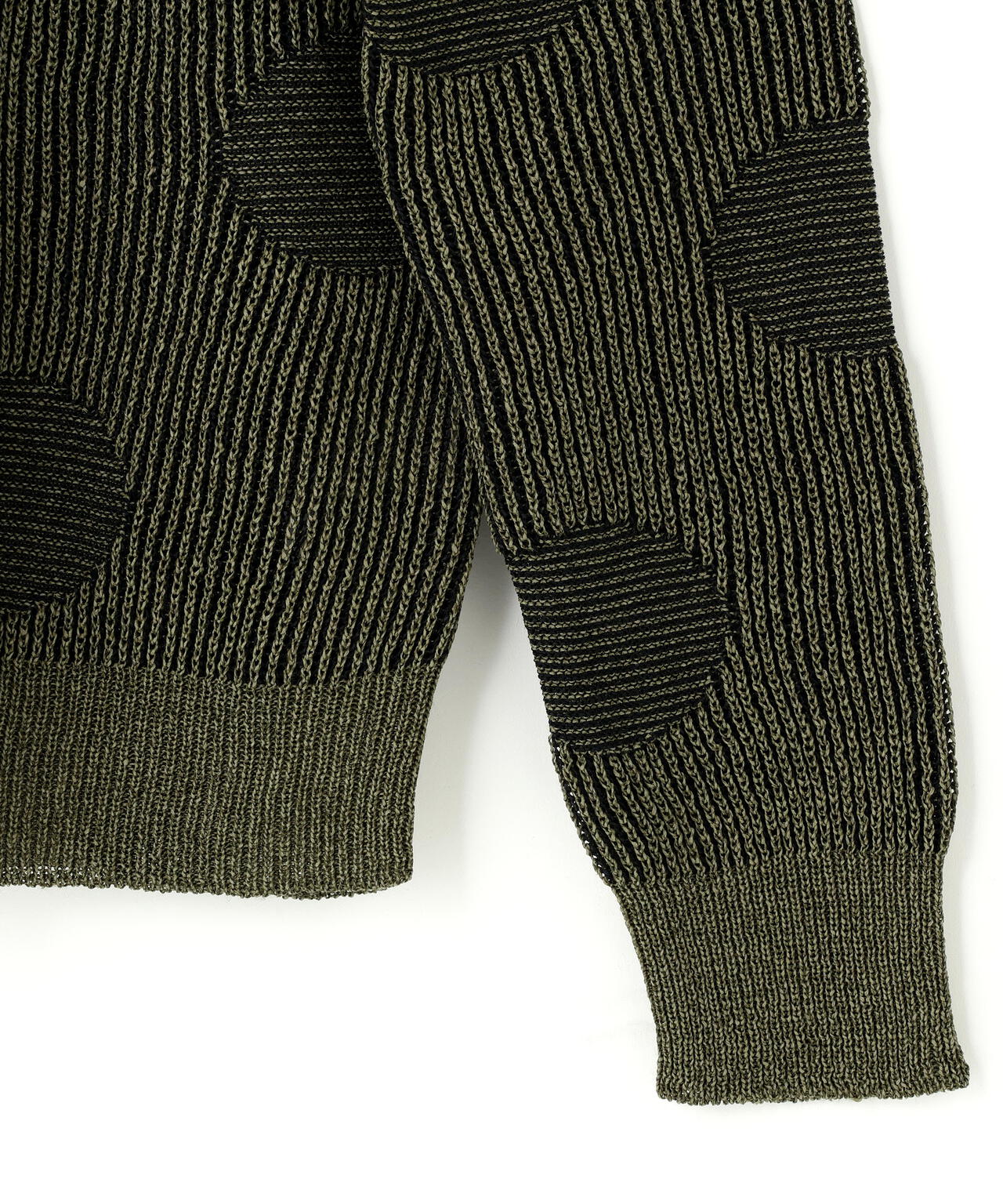 Cristaseya / RIBBED POLKA DOTS WASHI PAPER SWEATER | THE LIBRARY