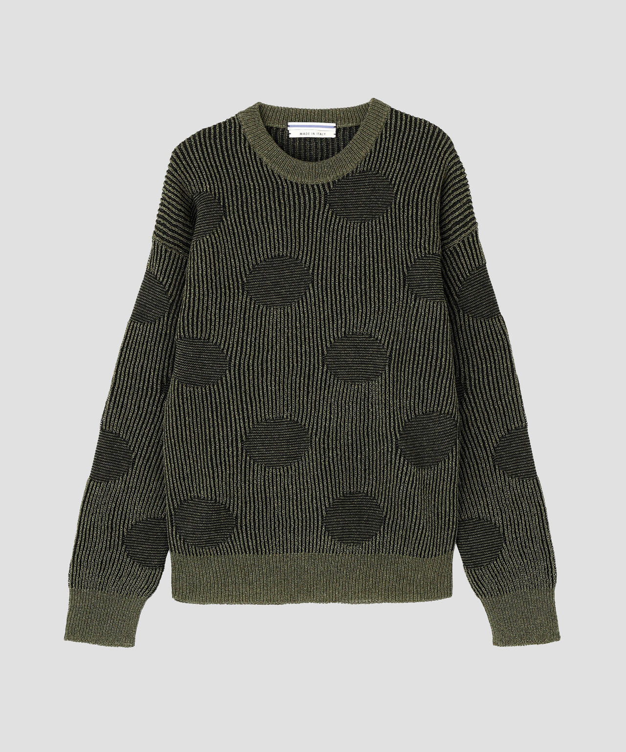 Cristaseya / RIBBED POLKA DOTS WASHI PAPER SWEATER | THE LIBRARY