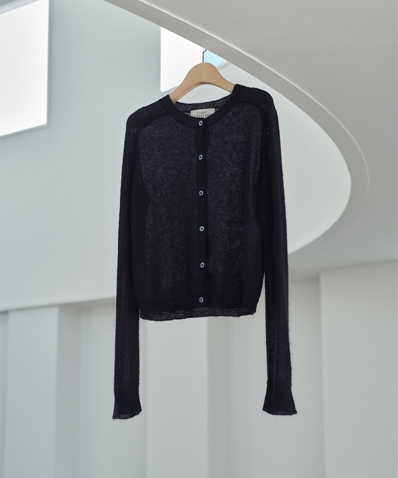 [別注]STUDIO NICHOLSON / MOHAIR LONG SLEEVE CARDIGAN