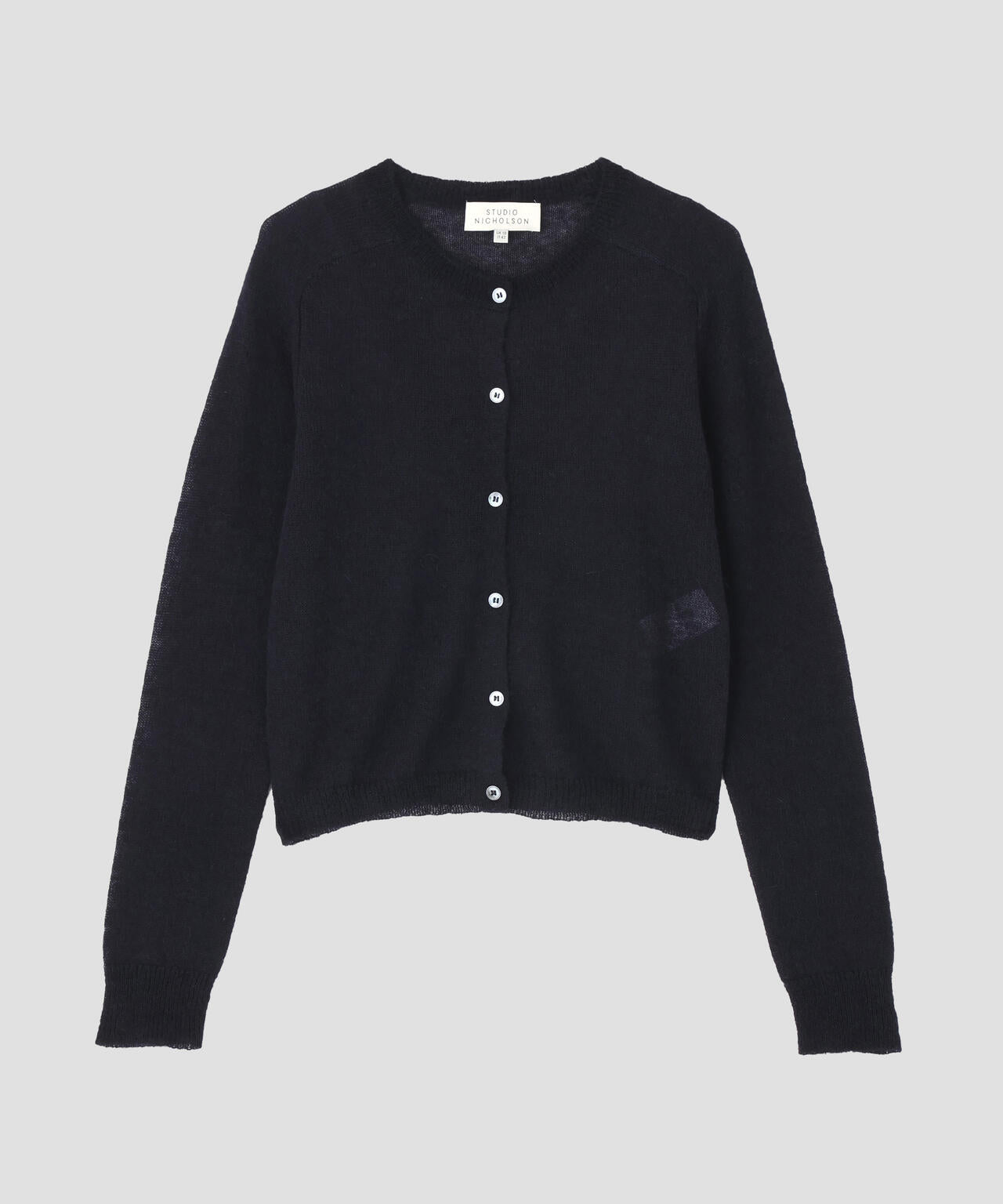 [別注]STUDIO NICHOLSON / MOHAIR LONG SLEEVE CARDIGAN