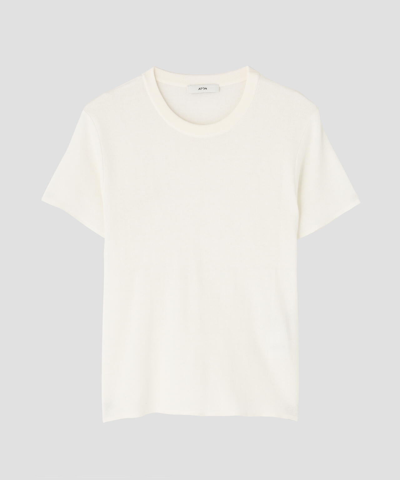 ATON / FRESCA CIRCULAR RIB PERFECT FIT PULLOVER