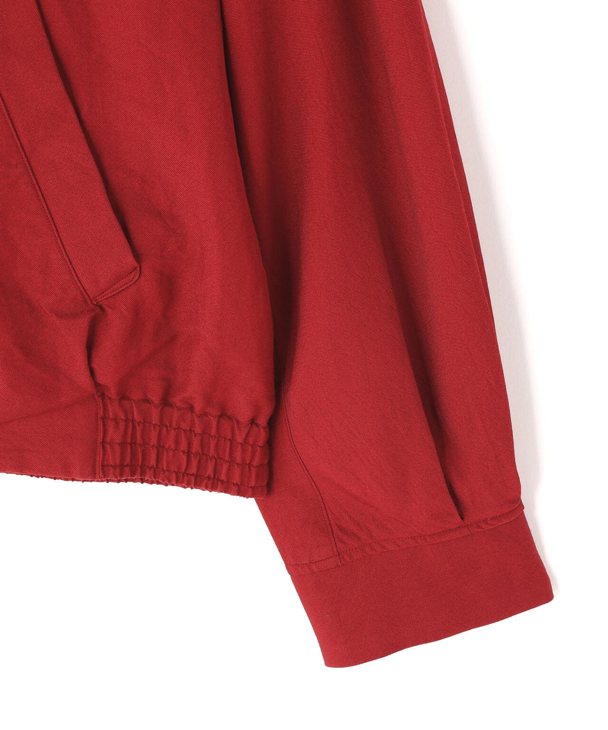 blurhms / WASHED WOOL SILK SPORTS JACKET WOMEN