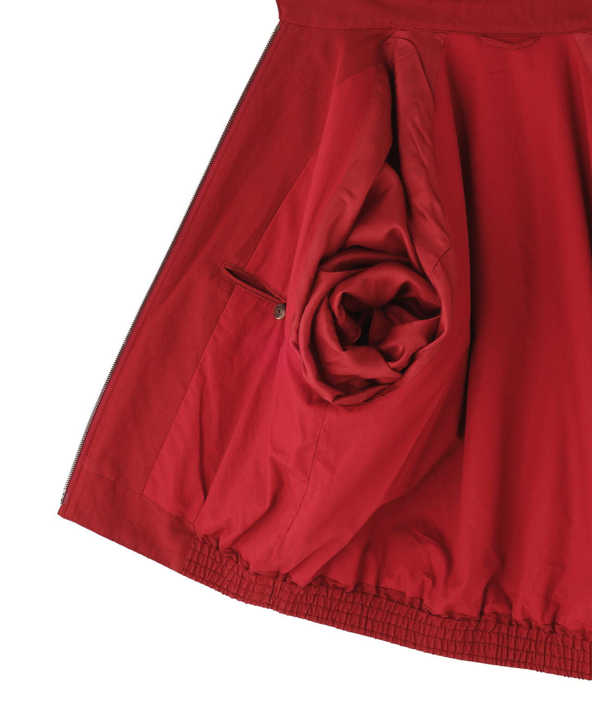 blurhms / WASHED WOOL SILK SPORTS JACKET WOMEN