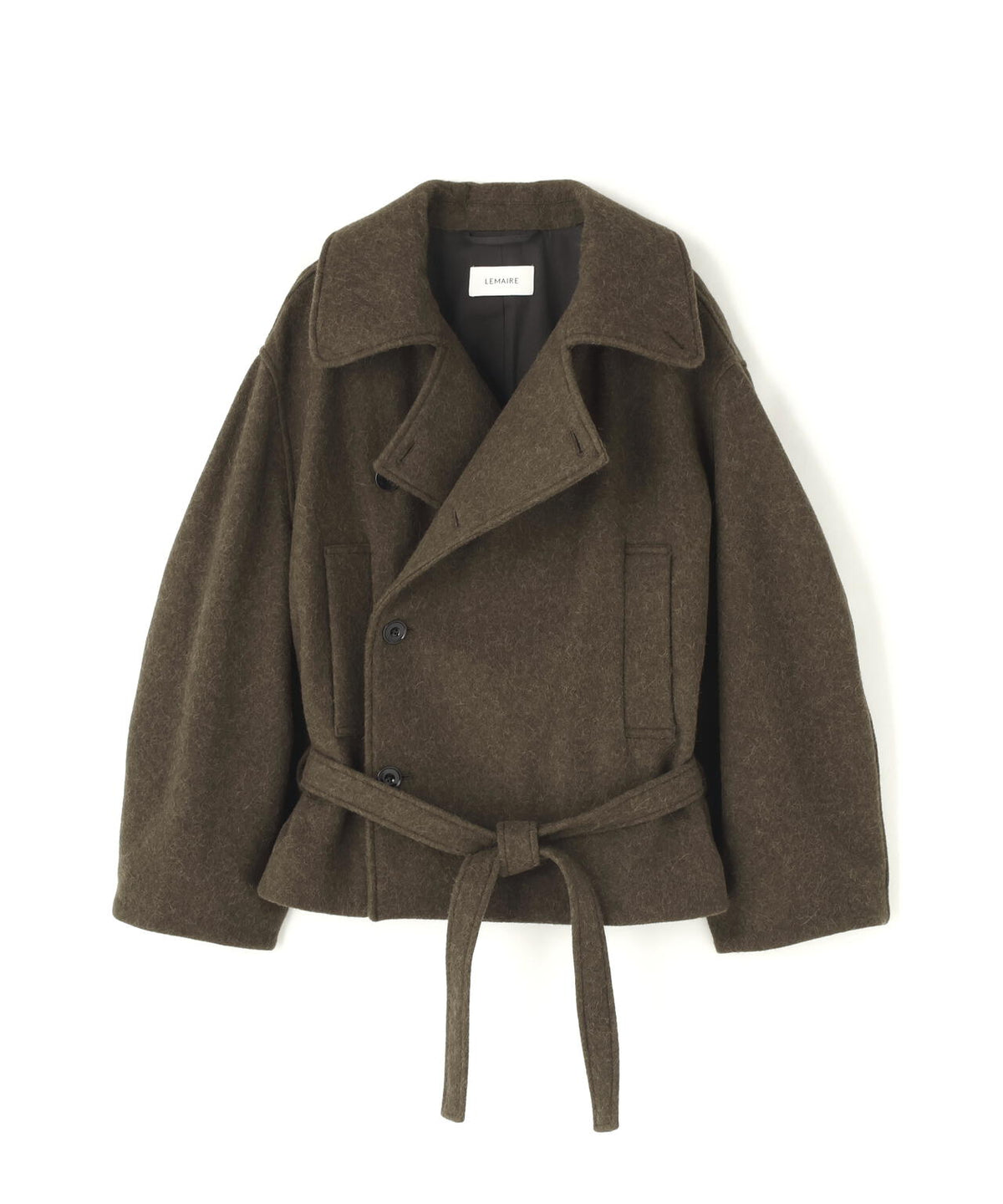 LEMAIRE / SHORT WRAP COAT WOMEN