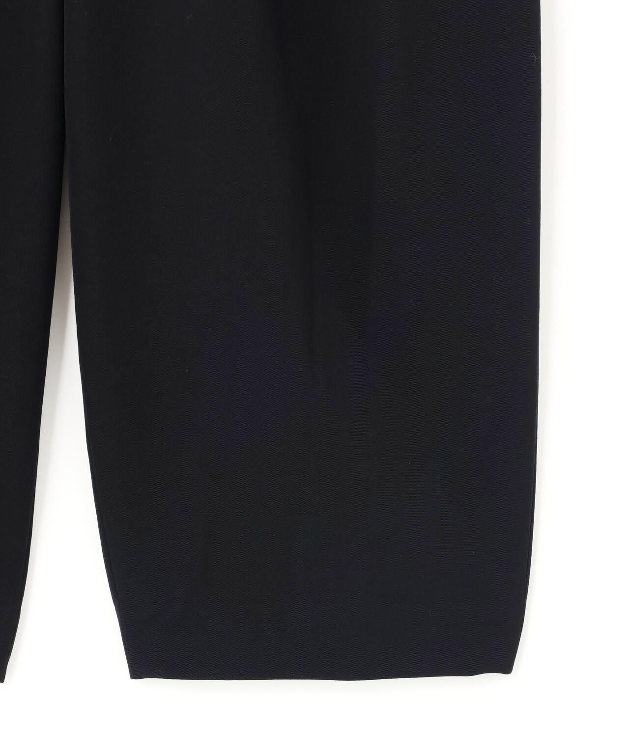 ATON / WOOL GABARDINE WIDE TAPERED PANTS WOMEN