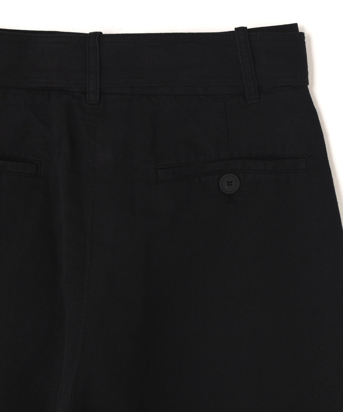 STUDIO NICHOLSON / GARMENT DYED LINEN BELTED ROUND LEG PANT WOMEN