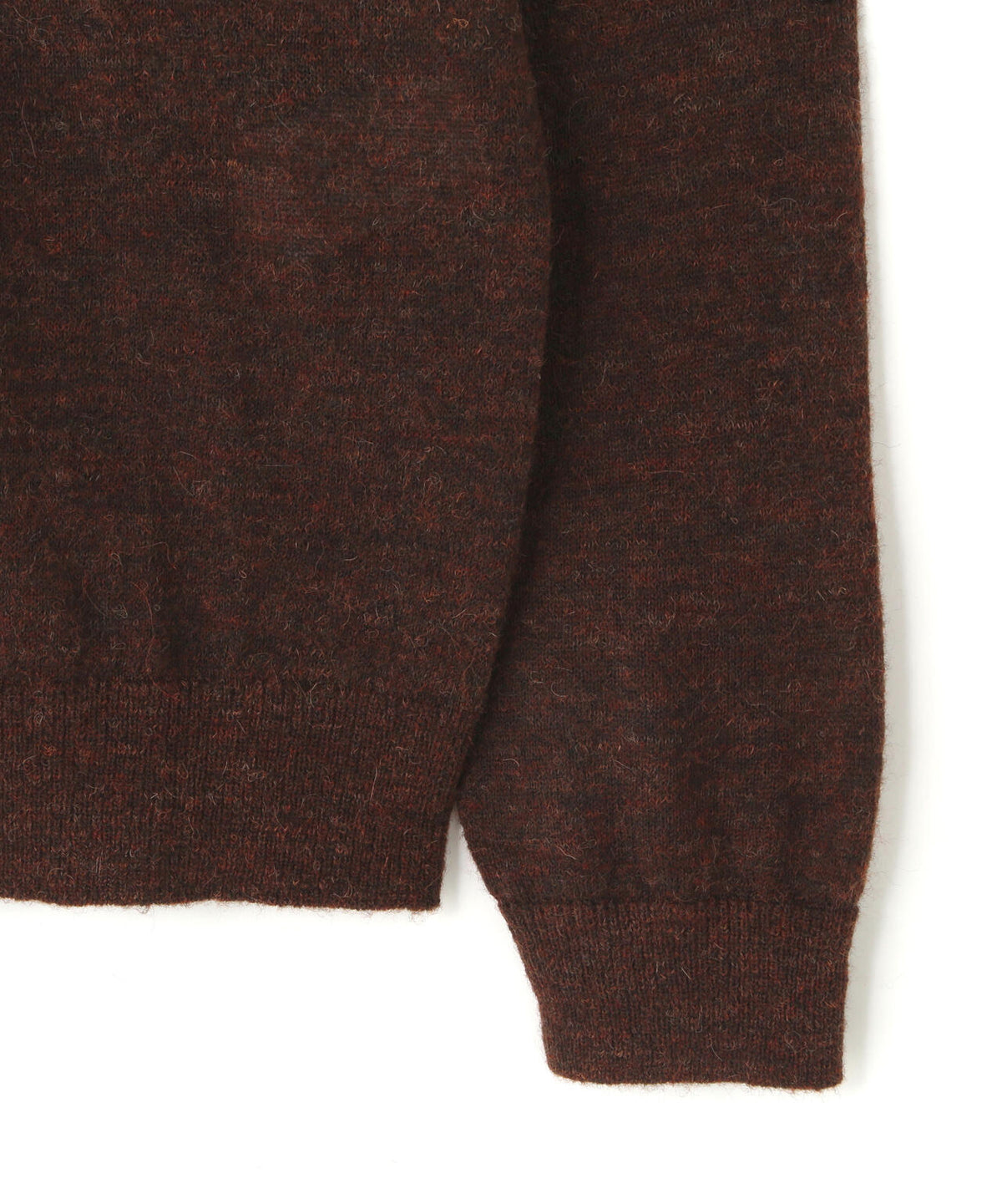 STUDIO NICHOLSON / FINE ALPACA 12GG SLIM FIT CREW NECK