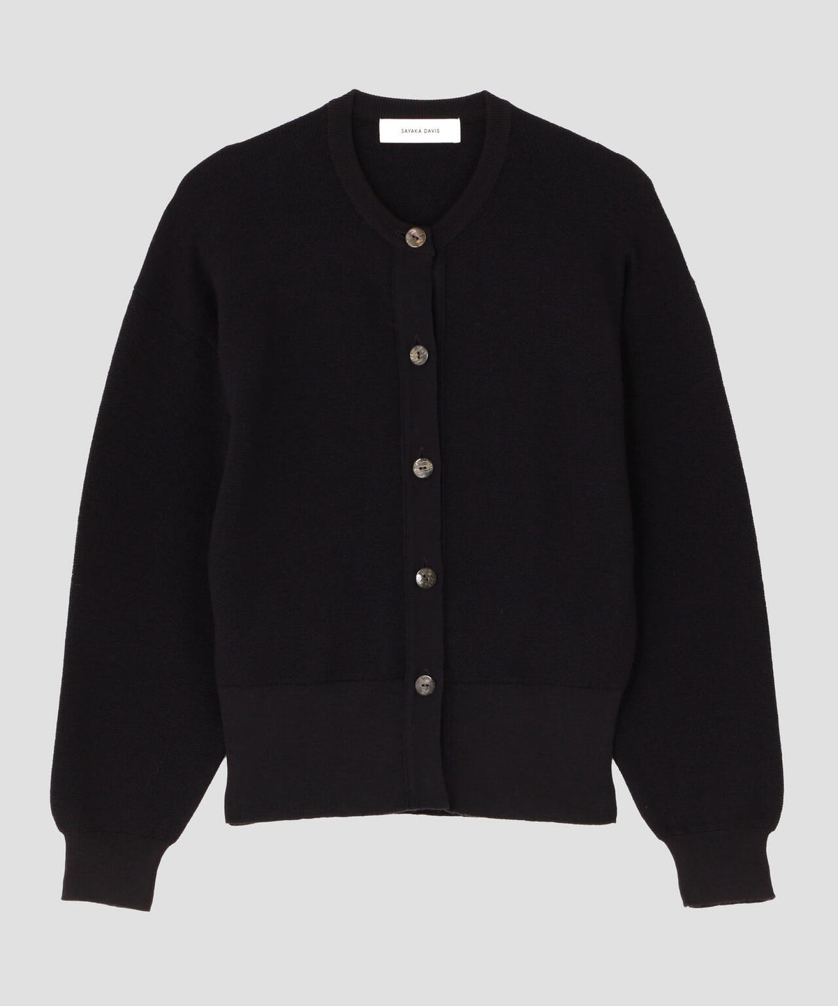 SAYAKA DAVIS / CREWNECK CARDIGAN WOMEN