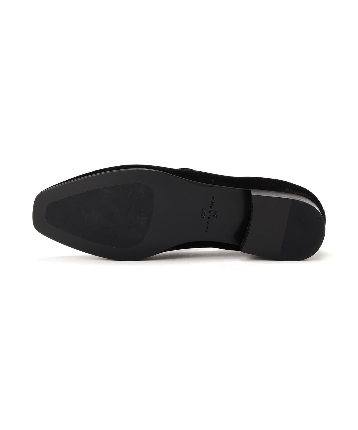STUDIO NICHOLSON / SOFTY SUEDE LIP LOAFER