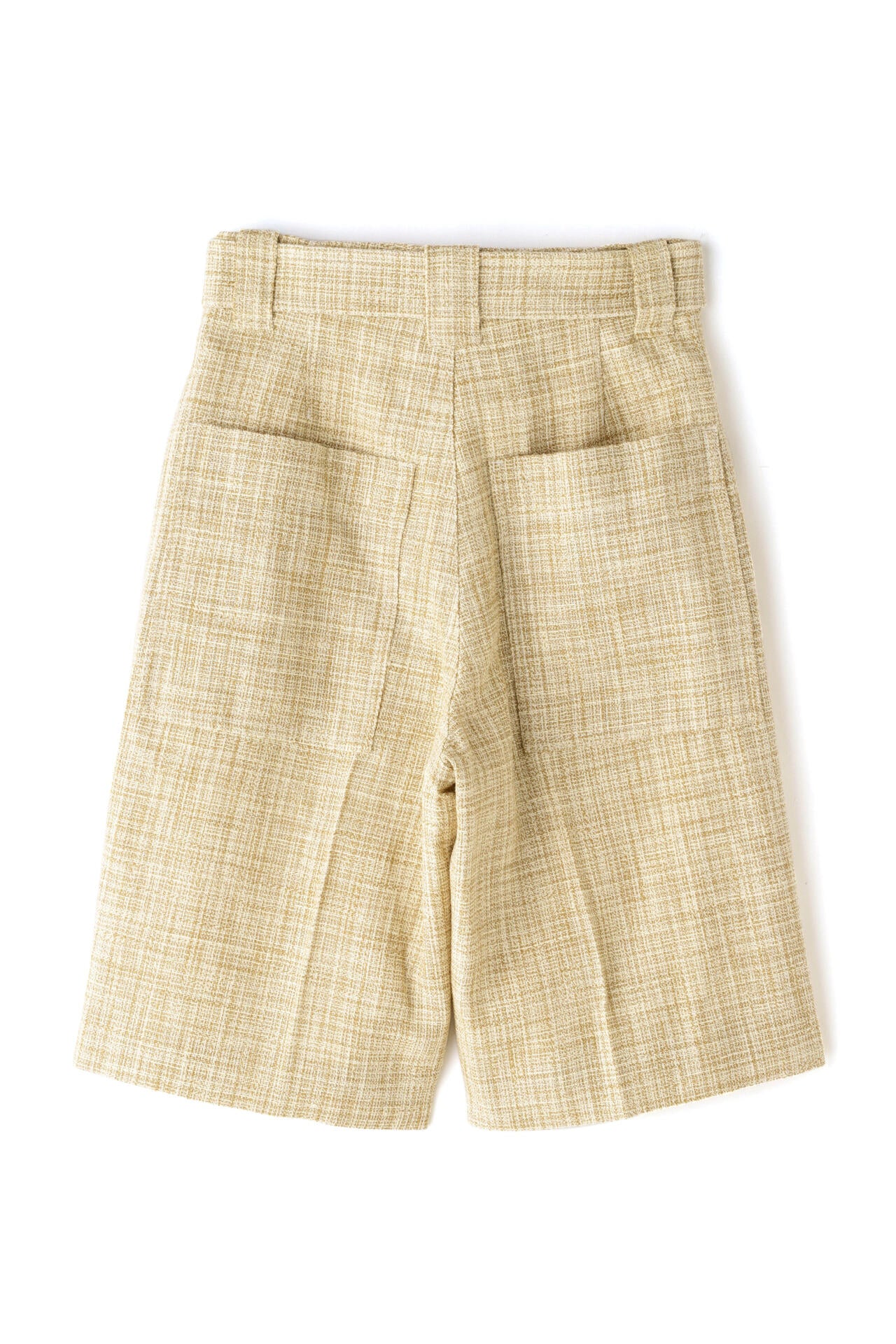 YLEVE / JUTE COTTON DUCK SHORTS