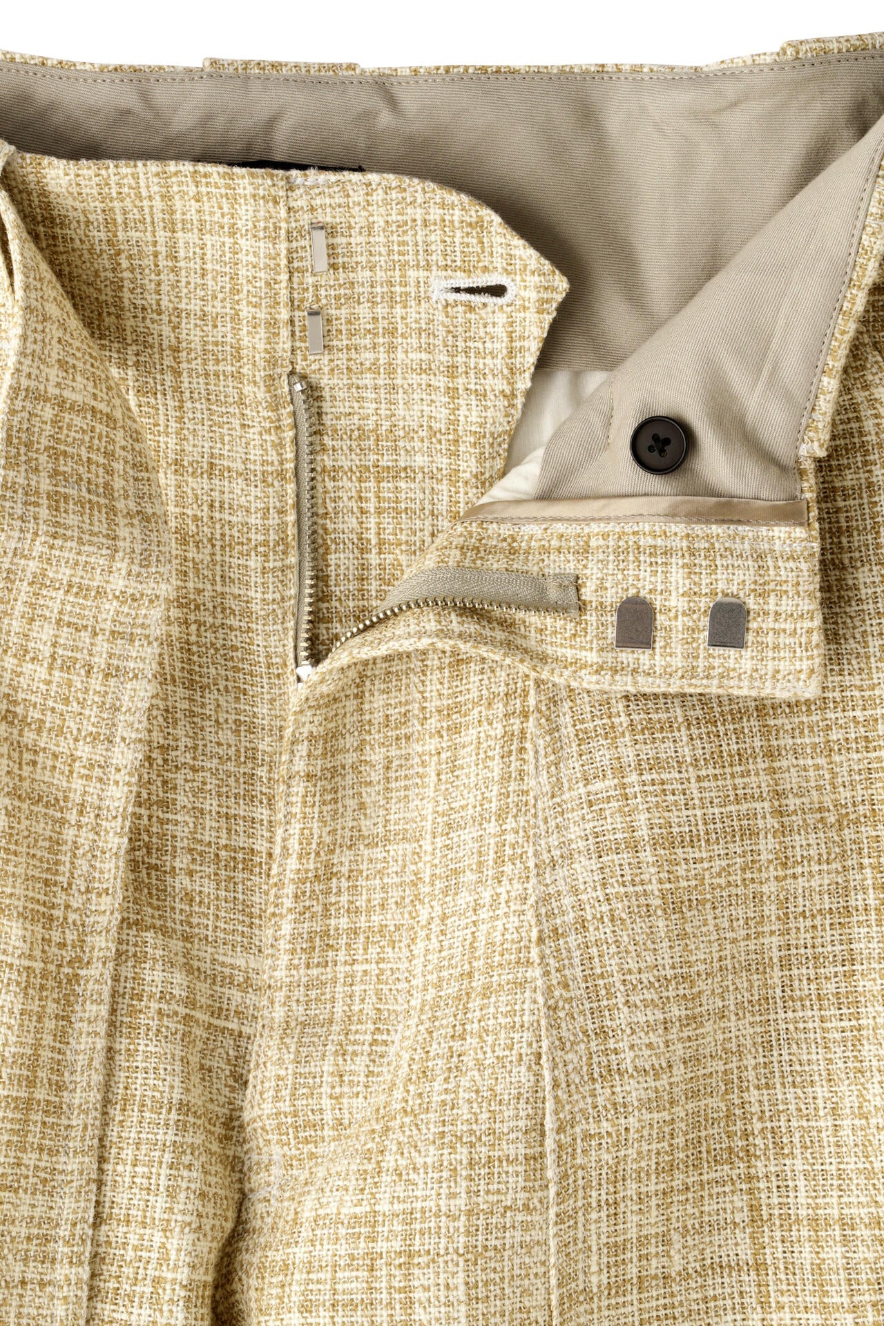 YLEVE / JUTE COTTON DUCK SHORTS