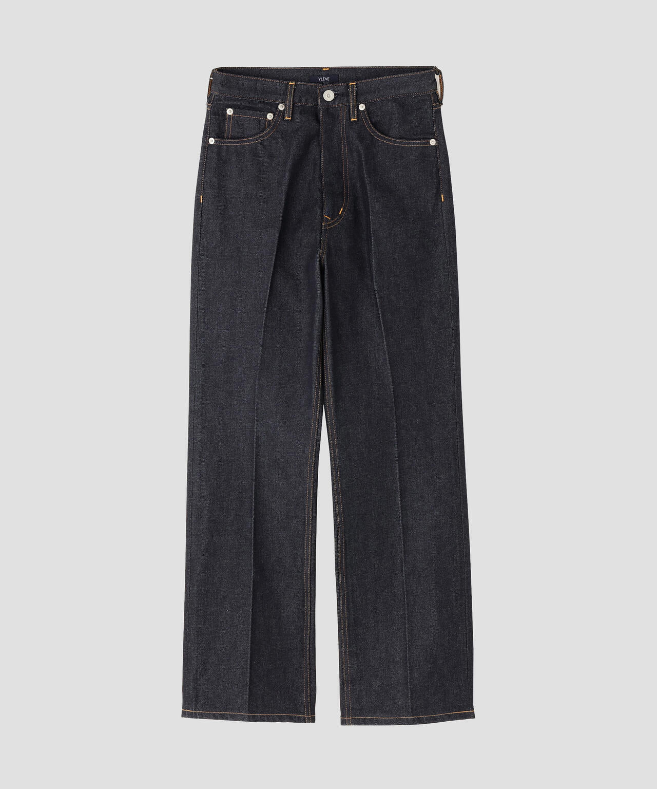 YLEVE / 13.5oz DENIM PRESSED 5P RIGID
