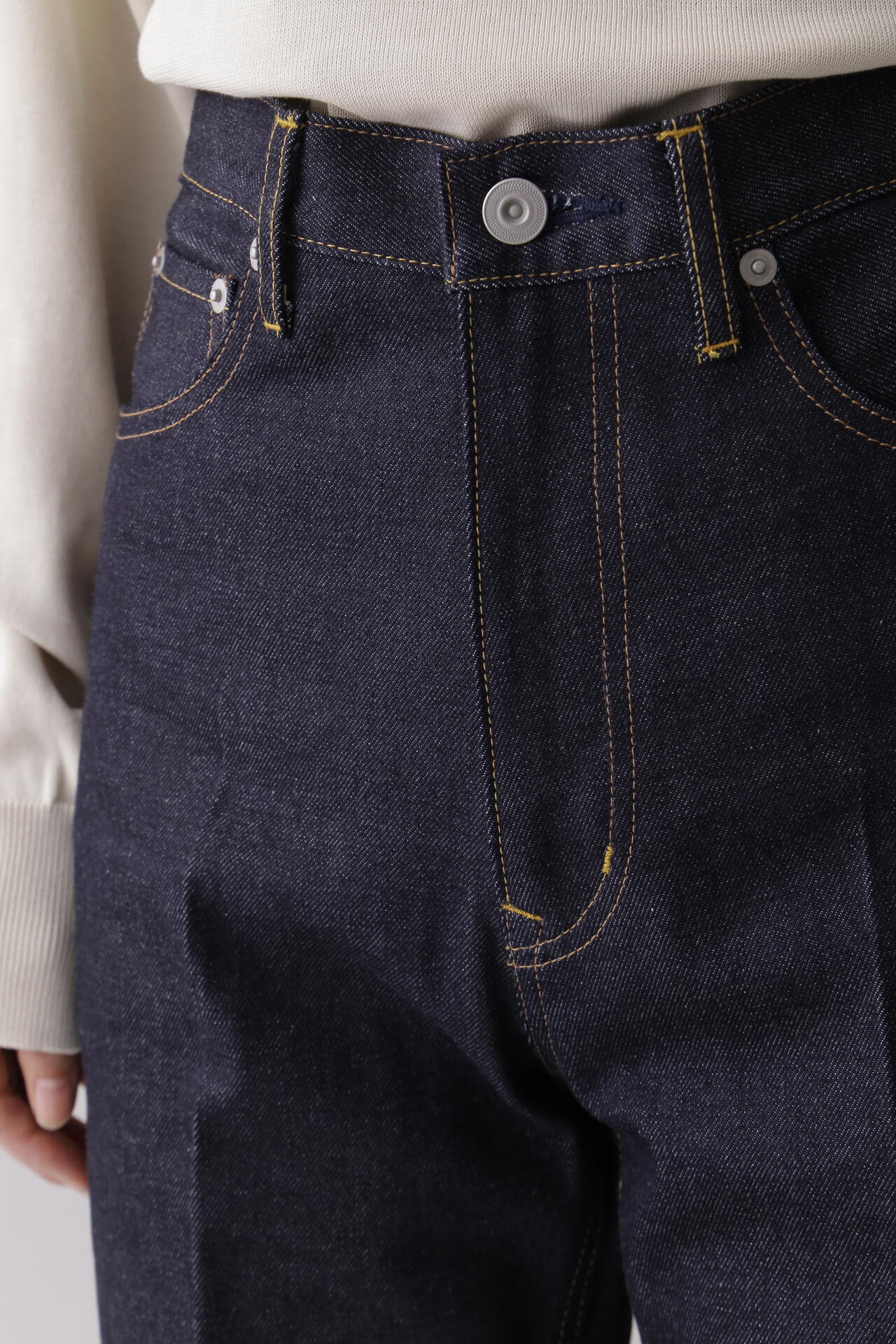 YLEVE / 13.5oz DENIM PRESSED 5P RIGID